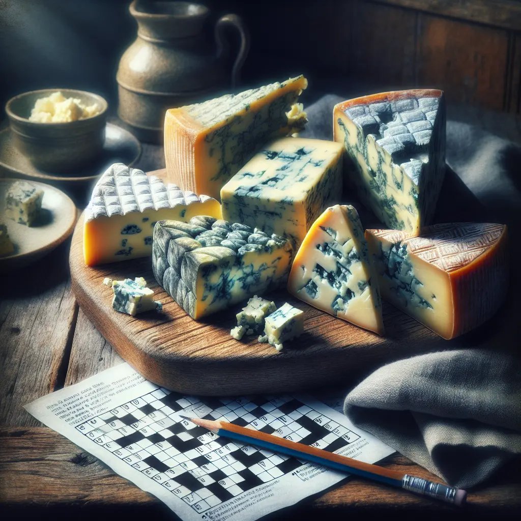 Blåskimmelost Krydsord