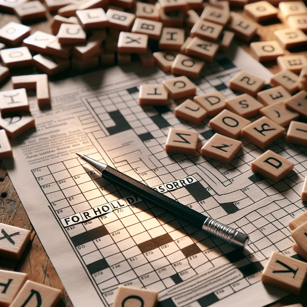 Forholdsord Krydsord